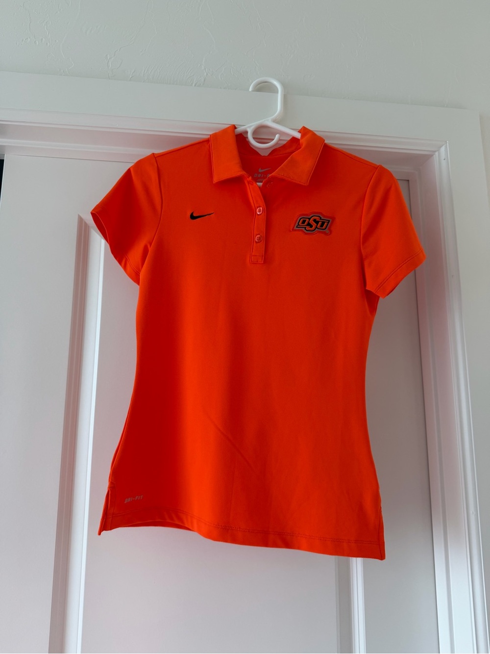 Nike Women's OSU Orange Short-Sleeve Polo